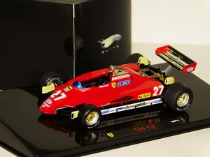 FERRARI 126 C2 #27 VILLENEUVE IMOLA 1982 HOT WHEELS ELITE N5580 1/43 - Picture 1 of 2