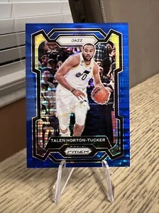 Talen Horton-Tucker 2023-2024 Prizm #206 Blue Seismic /99 Utah Jazz 🔥 - Picture 1 of 2