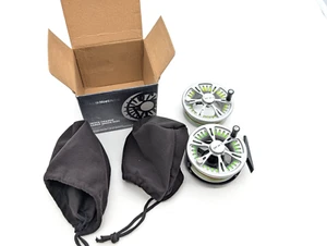 Van Nostrand Quick Change Large Arbor Reel Prewound 4 5 Spools 66 Yd Fly Fishing - Picture 1 of 10