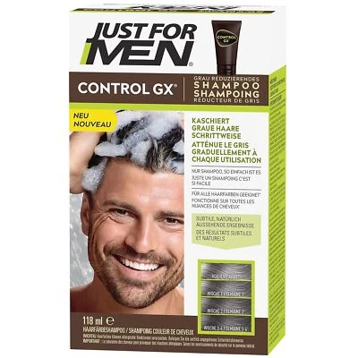 Just For Men Control GX Shampoo Graduelle Verdunkelung Haarfärbemittel 118 ml