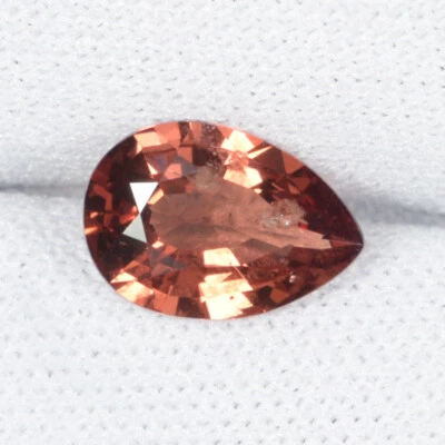 1.29 Cts Best Luster Natural Orgies Red Spinel Fancy Pear From Burma.....!!!! - Image 1 of 2