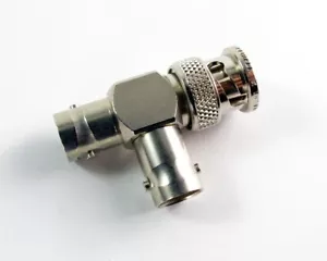 Adattatore connettore Radiall R142-789-000 BNC/F/F/M - Foto 1 di 4