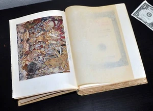 1925 THE PRACTICAL BOOK OF TAPESTRIES. George Leland Hunter. Color Illustrations - Foto 1 di 8