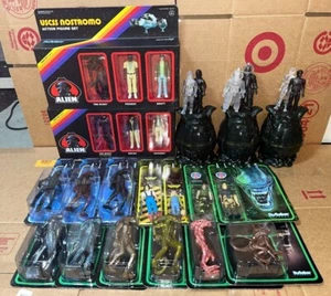 YOU PICK! Super7 Alien aliens reaction xenomorph kane ripley hudson bishop day - Picture 1 of 26