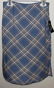 Girls Art Class Plaid Skirt Size 8 Medium Blue/Pink - Picture 1 of 8