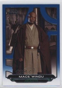 2017 Topps Star Wars Galactic Files Reborn Blue Mace Windu #ROTS-9 0ad