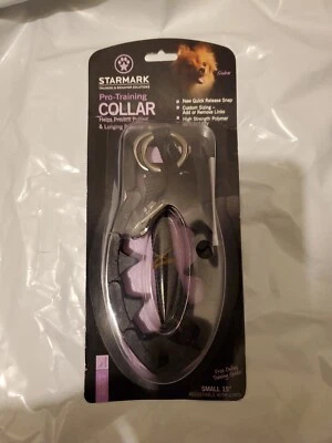 Collar para perro Starmark Pro-Training tamaño pequeño 15" NUEVO Foto 1 de 4