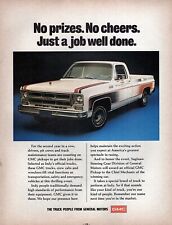 1975 GMC Pickup Truck Indy 500 Pace Truck Original Color Print Ad