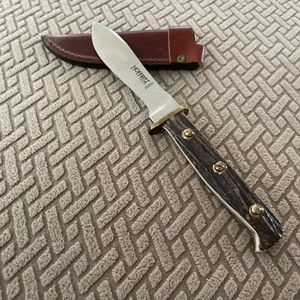 Hoffritz Stag German Sheath Knife - Picture 1 of 11
