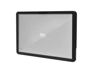 STM Dux, Rugged case for MacBook Pro 13″ 2019-2020 (BLACK / CLEAR) - Picture 1 of 7