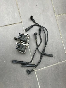 Fiat Seicento Zündspule mit allen 4 Zündkabeln - Bild 1 von 1