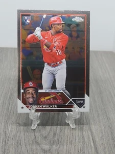 Jordan Walker 2023 Topps Chrome #209 Rookie Card RC - Picture 1 of 2