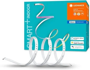 Tira LEDVANCE SMART Bluetooth Interior LED, RGBW Color Cambiable Alexa PVP £54 - Imagen 1 de 4