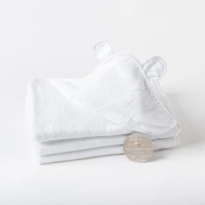 Victoria London Zero Twist Baby Hooded Towel with Ears - Picture 1 of 2