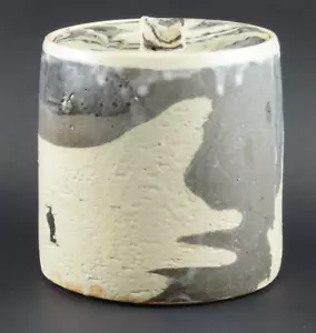 Japanische Teezeremonie Mizusashi Wasserbehälter Sado Tanba Ware Kameyama Ofen - Bild 1 von 8