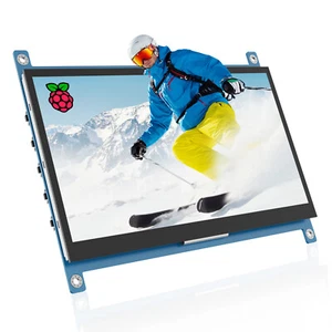 APROTII 7in Portable Monitor IPS USB HDMI Touch Screen Display for Raspberry Pi - Picture 1 of 14