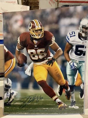 Jordan Reed Washington Redskins Autographed 16x20 Photo JSA COA - Image 1 of 3