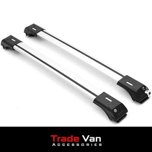 BMW X5 ATLAS V1 SILVER LOCKABLE ROOF RACK 2004-07 - Picture 1 of 3