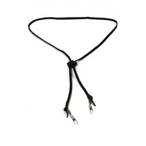 Country Classics Real Leather Chin Strap For Hats With Metal Clips Brown - Picture 1 of 2