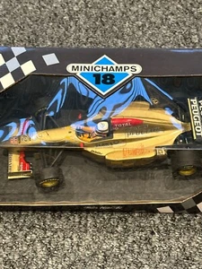 Modellino artistico firmato Jordon Peugeot 196 1996 F1 1;18 Martin Brundle Pauls - Foto 1 di 9