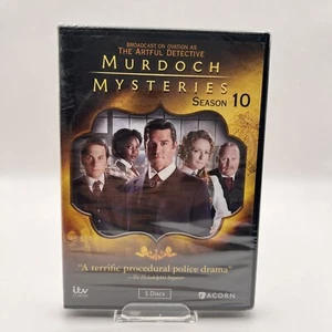 Murdoch Mysteries: Season 10 (5-Disc DVD set) Brand New / Factory Sealed - Imagen 1 de 6
