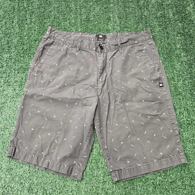 Pantalones Cortos Estilo Chino DC Con Estampado Rayo Hombre’s Cintura 33 Excelente Estado  Foto 1 de 4