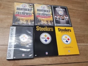 (6) Pittsburgh Steelers DVD Lot - Picture 1 of 6