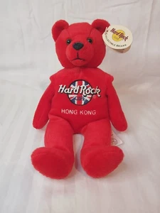 Hardrock Cafe Orso Rosso Hong Kong da Collezione con Etichetta - Foto 1 di 5