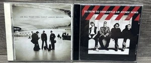 2 CDs de U2 All That You Can't Leave Behind y How To Dismantle An Atomic Bomb Rock - Imagen 1 de 10