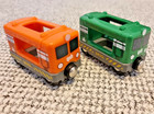 Brio 33891 & 33894 Frachtloks 2er-Set Orange/Grün