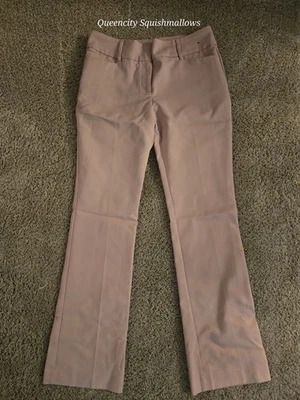 New York & Company 7th Avenue Pink Bootcut Size 4 Average Dress Pants - Image 1 of 3