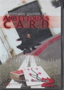 Comprehensive Ambitious Card Manual: Crash Course 2 DVD VIDEO tricks NEW SEALED  - Picture 1 of 1