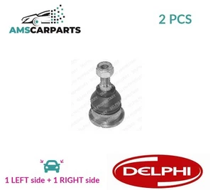 SUSPENSION BALL JOINT PAIR FRONT TC696 DELPHI 2PCS NEW OE REPLACEMENT - Picture 1 of 5