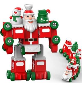 Christmas Kids Toys Train Transform Toy Gift : Christmas Robot Toys for 5 Year O