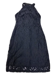 Almost Famous schwarzes Spitzenkleid Neu mit Etikett Größe M Damen LBD NEU - Bild 1 von 9