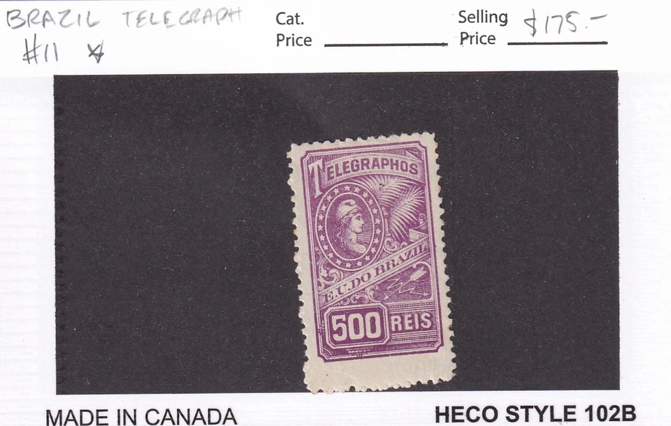 Brasil: Telégrafo descalzo #11, como nuevo (54053) Foto 1 de 1