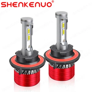 H13 9008 LED Headlight Bulbs High Low Beam Kit 6000K For Ford F350 2005-2022 - Picture 1 of 12