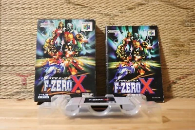 F Zero X w/box manual Japan Nintendo 64 N64 Very Good Condition! - Image 1 of 4