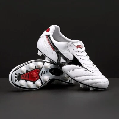 Botines de fútbol Mizuno Morelia 2 Japón FG US7 blancos Foto 1 de 4