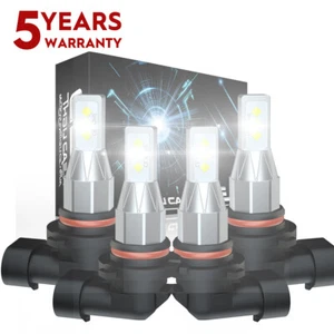 9005 9006 LED Headlight Bulbs Kit For Toyota Corolla Sedan 4-Door 1.8L 1993-2013 - Picture 1 of 13