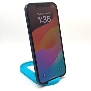 Cracked Apple iPhone 12 A2172 64GB | Blue | UNLOCKED - Zdjęcie 1 z 9