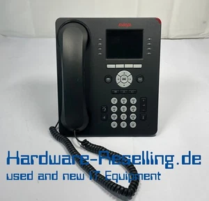 Avaya Du Monde Téléphone Noir 700504845MP 9611G Avec Support Debout - Photo 1/7