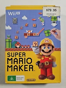 Super Mario Maker with Artbook (Nintendo Wii U, 2015) - Complete - Bild 1 von 7