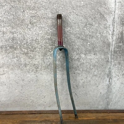 Vintage Schwinn Excelsior Fork 26" Balloon Tire Blue 1" Threaded 6.75" 26" - Image 1 of 4