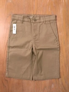 New! Old Navy Boys Shorts Bulit In Flex Khaki 3-Pocket Size 12 Slim - Picture 1 of 6
