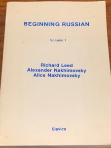 Beginning Russian: Vol 1 – R Leed, A, Nakhimovsky, A, Nakhimovsky - Picture 1 of 3