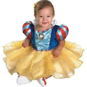 Snow White Infant Disney Princess Fancy Dress Up Halloween Baby Child Costume - Picture 1 of 4
