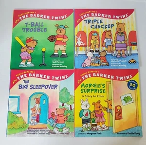 Lot of 4 The Barker Twins picture books Tomie dePaola Educational Pre School - Picture 1 of 2