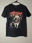 Wwf Wwe Raw Is War The Shield Brock Sting Official Licensed Tee Shirt M