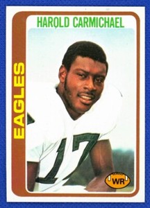 1978 Topps Football Set Break # 379 Harold Carmichael Philadelphia Eagles EX